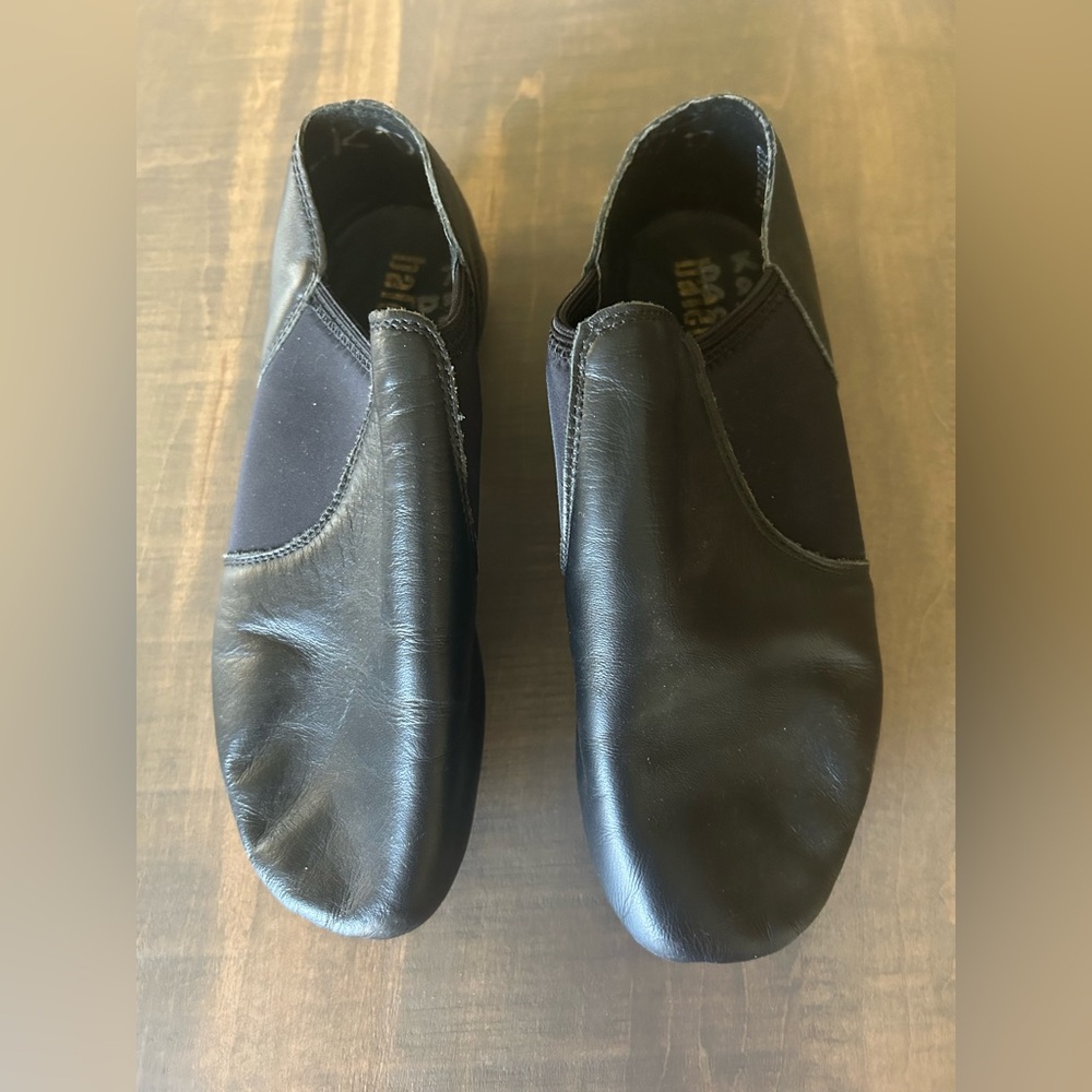 Black Leather Dance Shoes